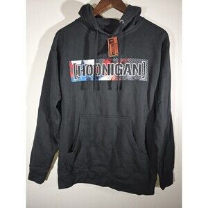 Men's Hoonigan Censor Bar Hoodie Perfect for Car Enthusiasts Size  Medium